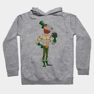 Sporty Leprechaun Gold Pot Hoodie